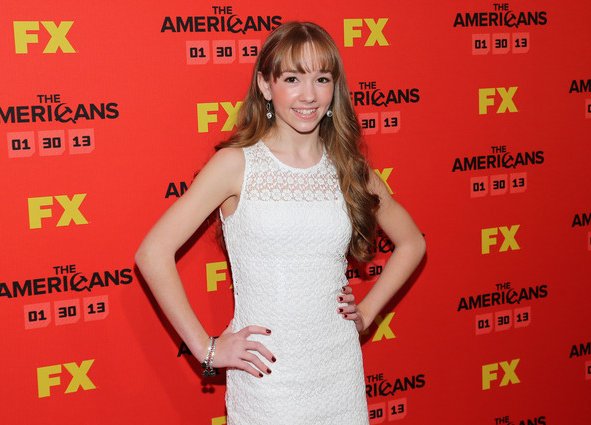 Holly Taylor attends FX's The Americans Season One New York Premiere at DGA Theater on January 26, 2013 in New York, New York.