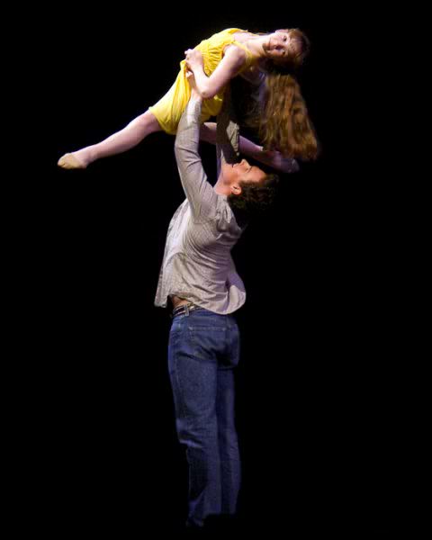 Holly Taylor performs with Steven Hanna at Easter Bonnet 2010