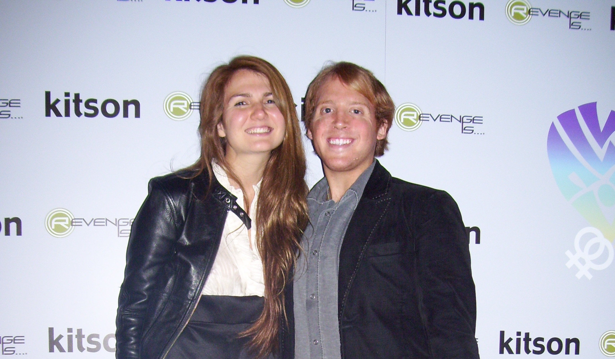 with writer/producer Ashley Terrill at Kitson's Marriage Equality Event