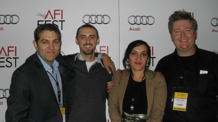 AFI FEST with UNMANNED short film team, Matthew Horn, Sevdije Kastrati and Casey Fenton