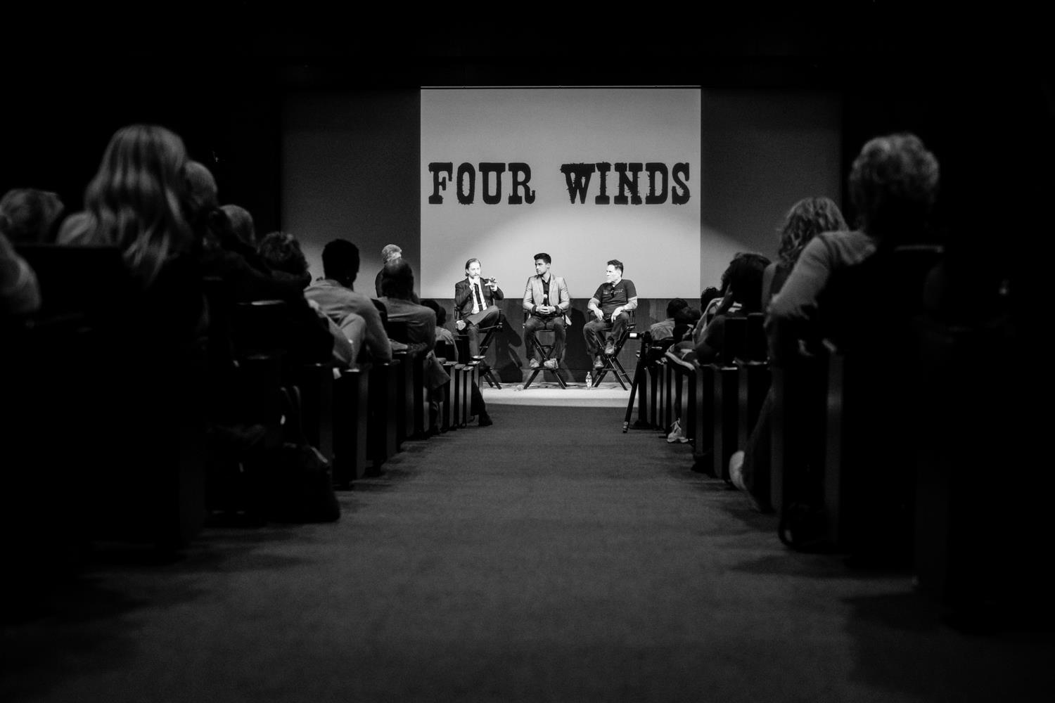 Four Winds Malibu Premiere at Pepperdine University with Jerry Wolf, A Martinez and hundreds of cast, crew, supporters and friends. Sept. 2013