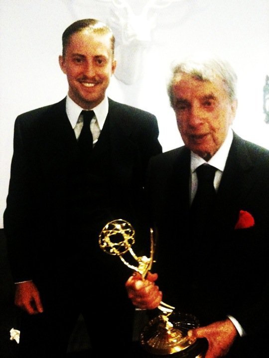2010 Emmys, Pictured: my grandfather Norman Brokaw, governors award for lifetime achievement