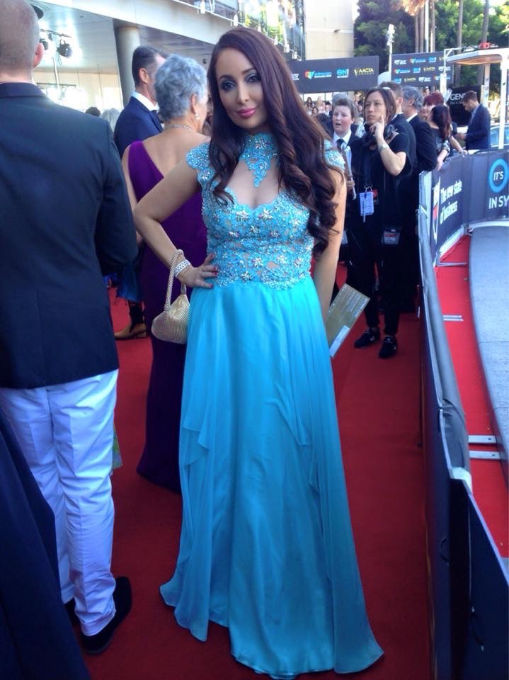 Marisa at the 2015 AACTA Awards red carpet