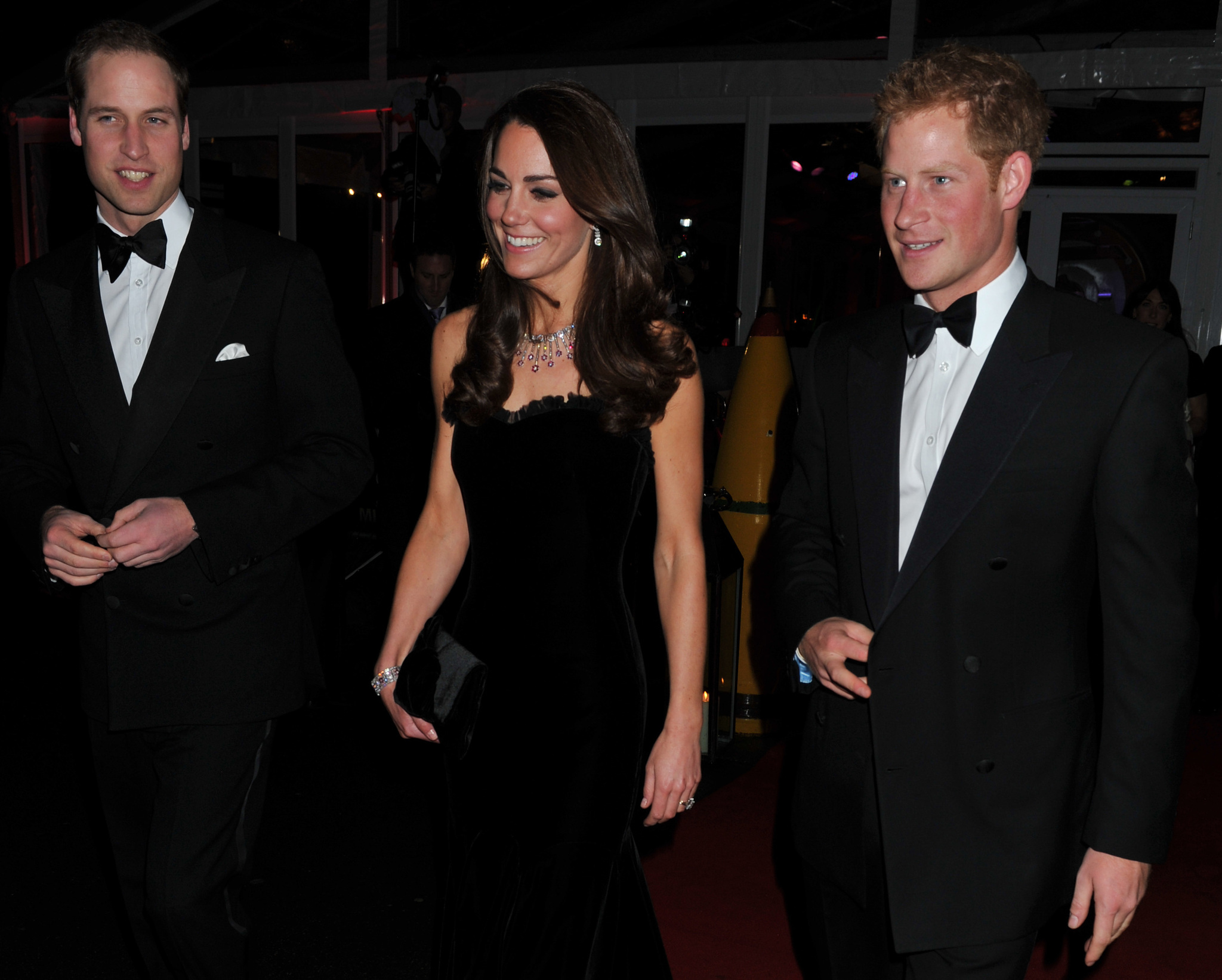 Prince Harry Windsor, Prince William and Catherine Duchess of Cambridge