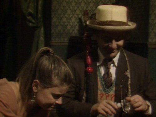 Still of Sophie Aldred and Sylvester McCoy in Doctor Who (1963)