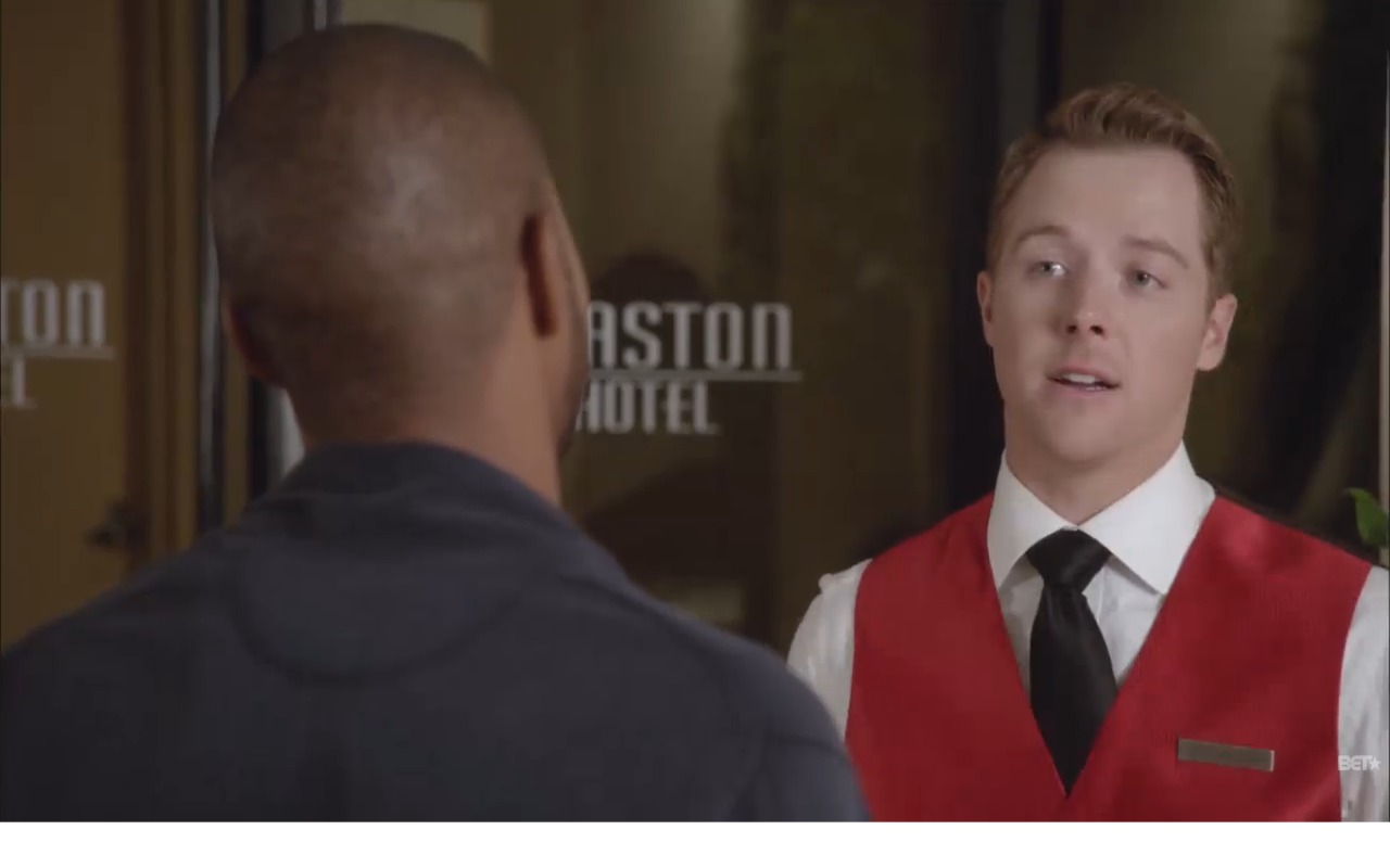 Steven as Bronson the Valet from BET's The Game