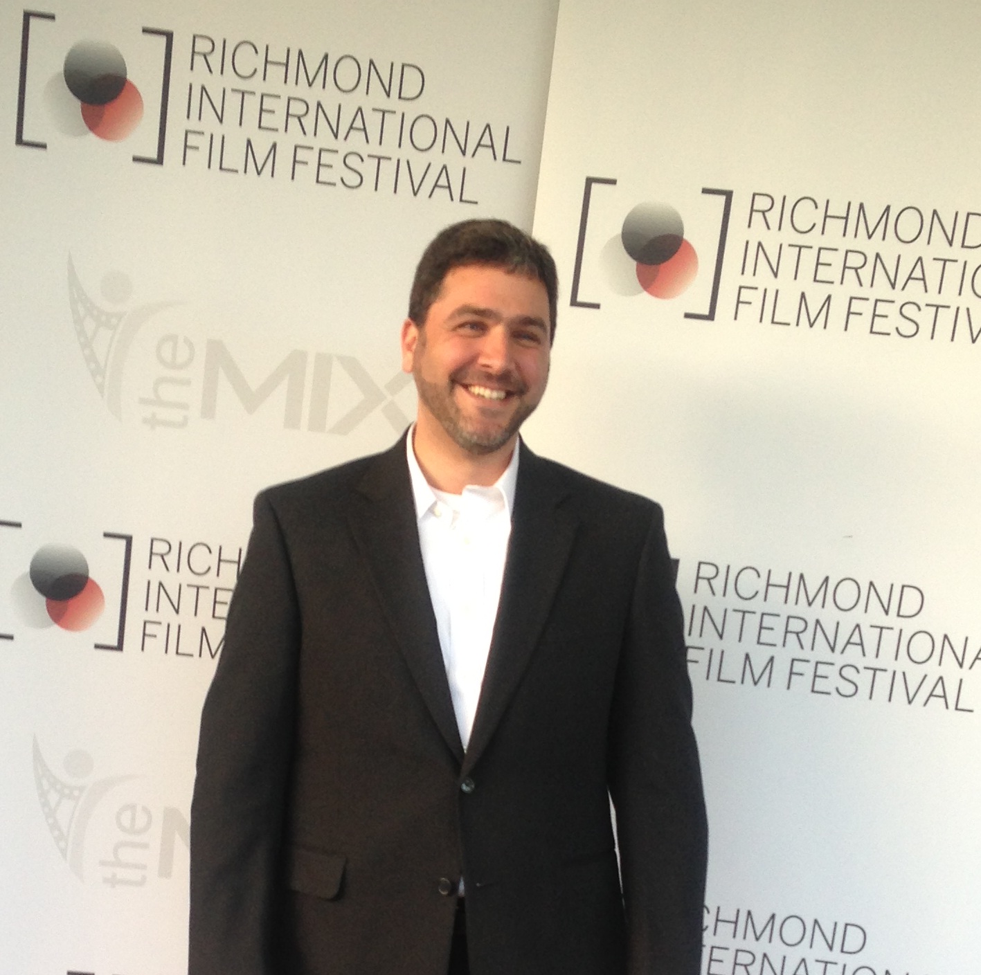 Michael Gibrall at the Richmond International Film Festival (part of Creative World Awards) where his romantic dramedy screenplay 