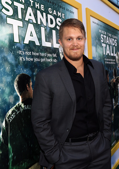 Actor Joe Massingill attends the premiere of Tri Star Pictures' 'When The Game Stands Tall' at ArcLight Cinemas on August 4, 2014 in Hollywood, California