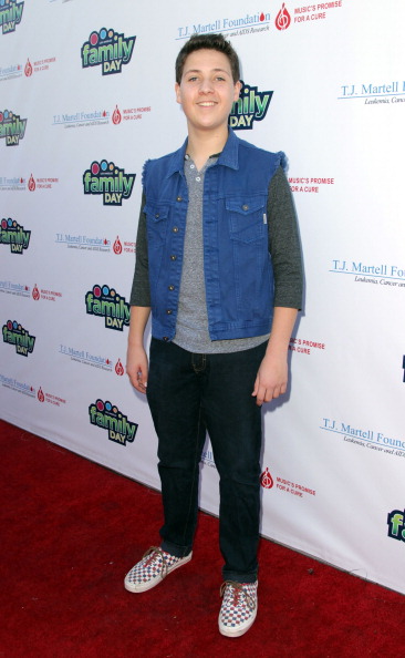 LOS ANGELES, CA - NOVEMBER 10: Actor Zach Louis attends The T.J. Martell Foundation's Family Day LA at CBS Studios on November 10, 2013 in Los Angeles, California. (Photo by David Buchan/Getty Images for T.J. Martell Foundation)