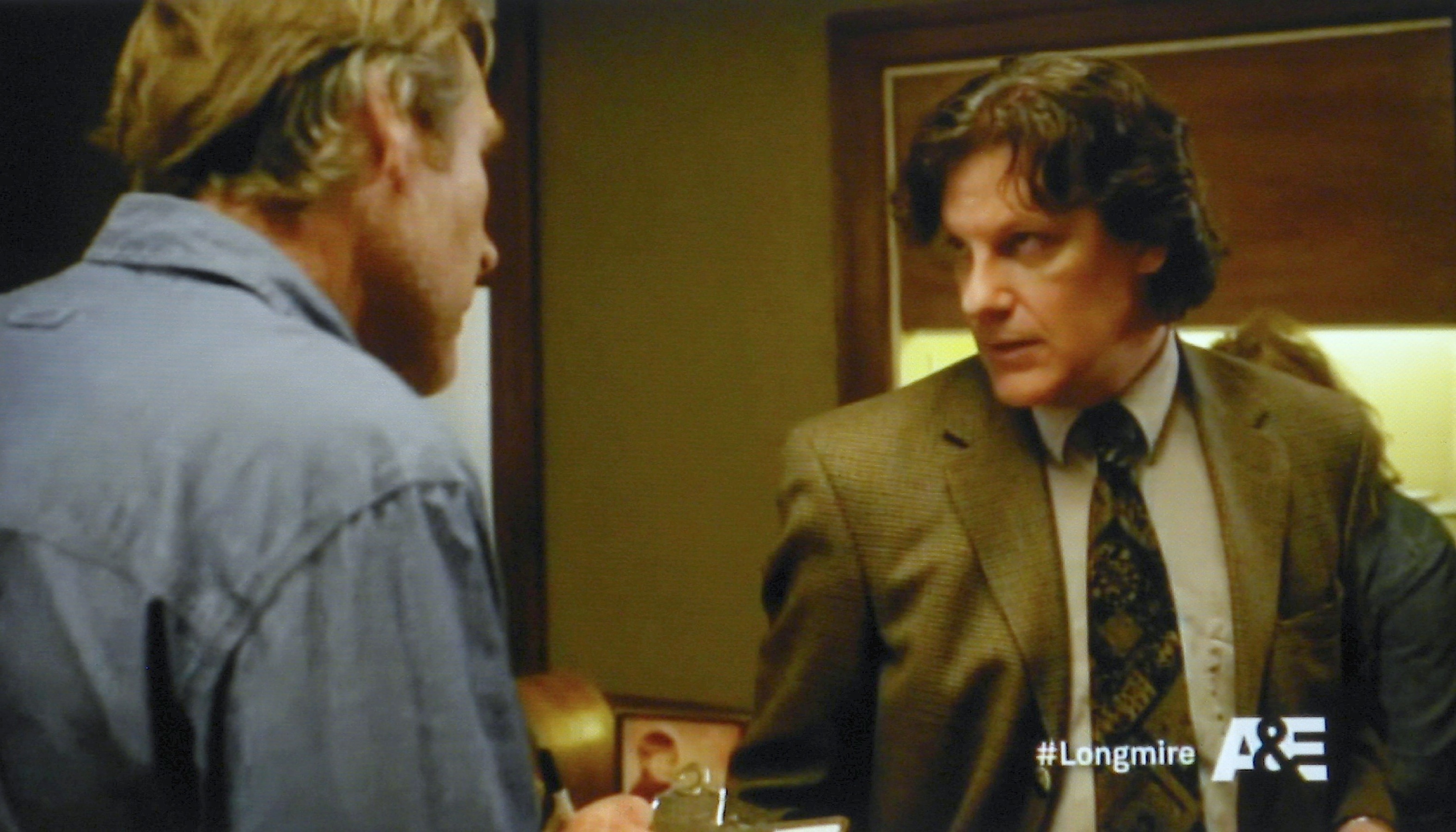 as Phil Capps in LONGMIRE, with Robert Taylor