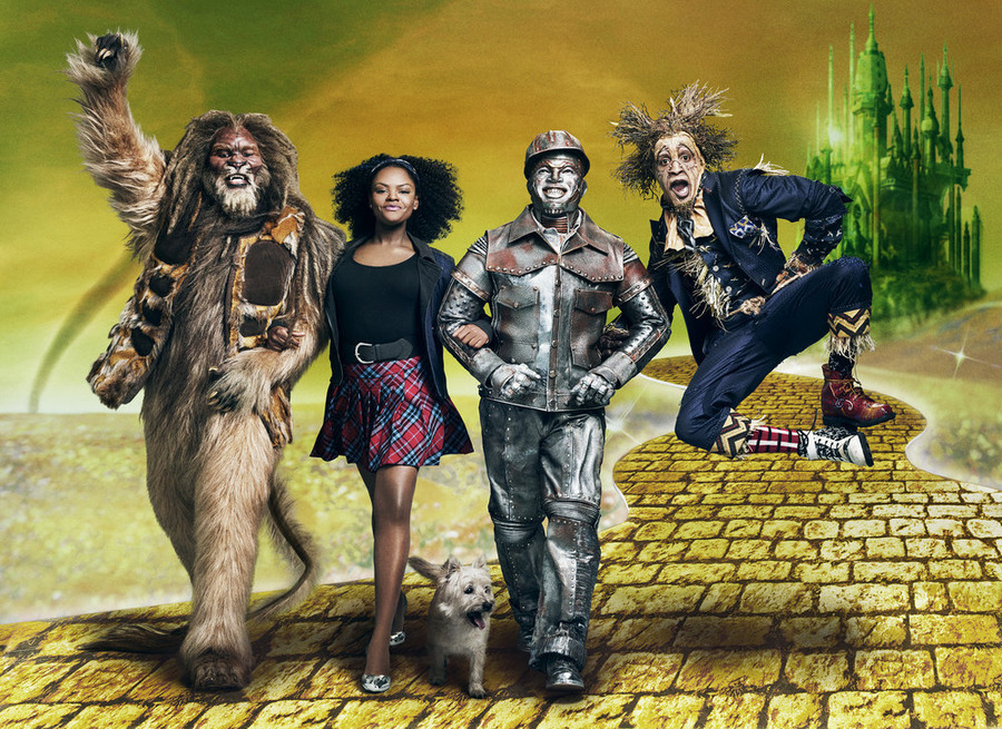 Still of David Alan Grier, Elijah Kelley, Ne-Yo and Shanice Williams in The Wiz Live! (2015)