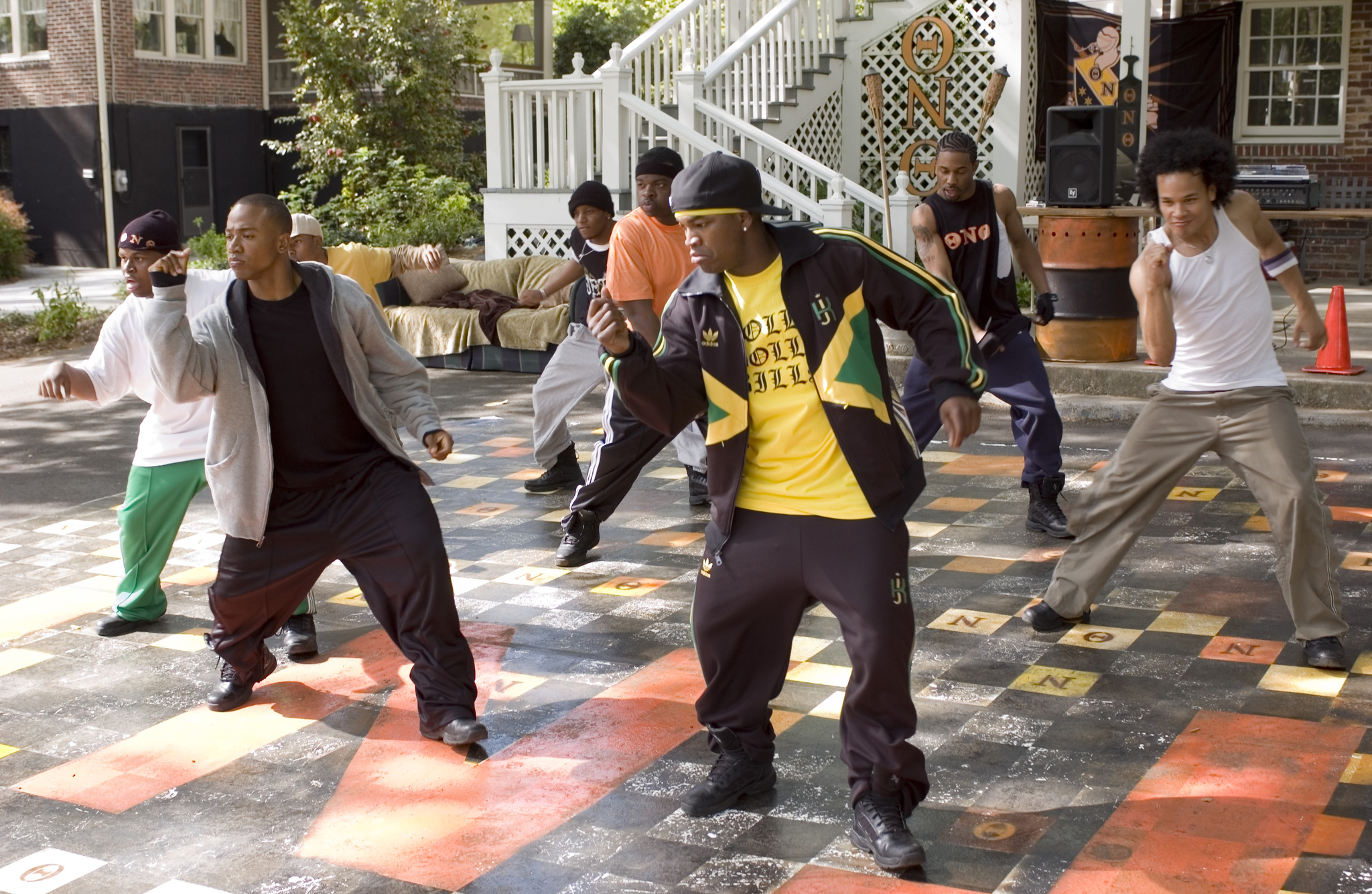 Still of Columbus Short and Ne-Yo in Stomp the Yard (2007)