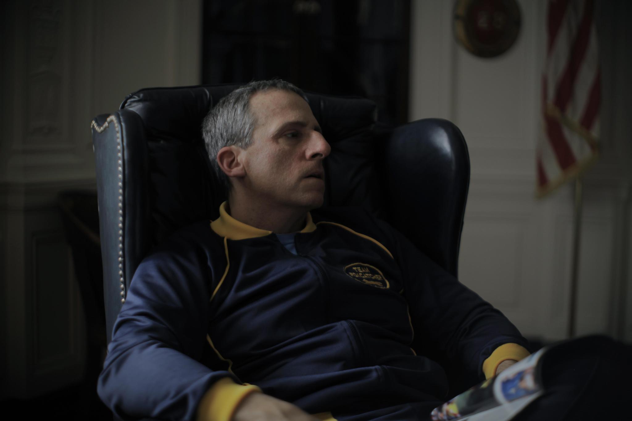 Still of Steve Carell in Foxcatcher (2014)