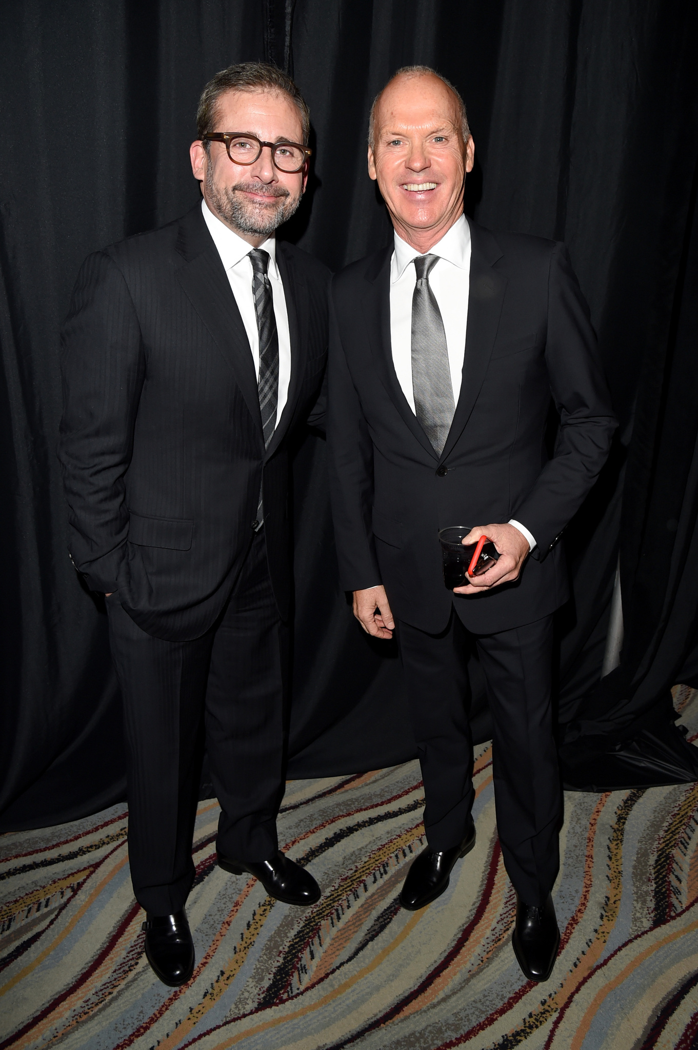 Michael Keaton and Steve Carell