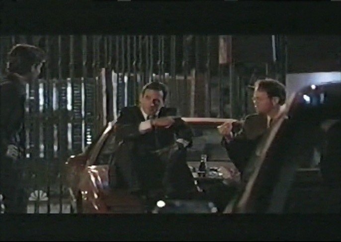 Steve Carell, Rainn Wilson and John Krasinski in The Office (2005)