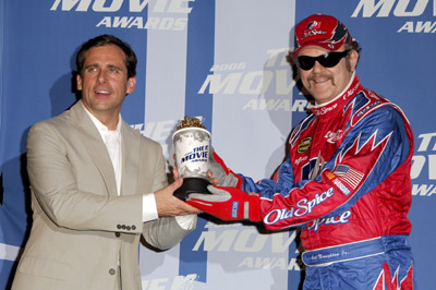 John C. Reilly and Steve Carell at event of 2006 MTV Movie Awards (2006)