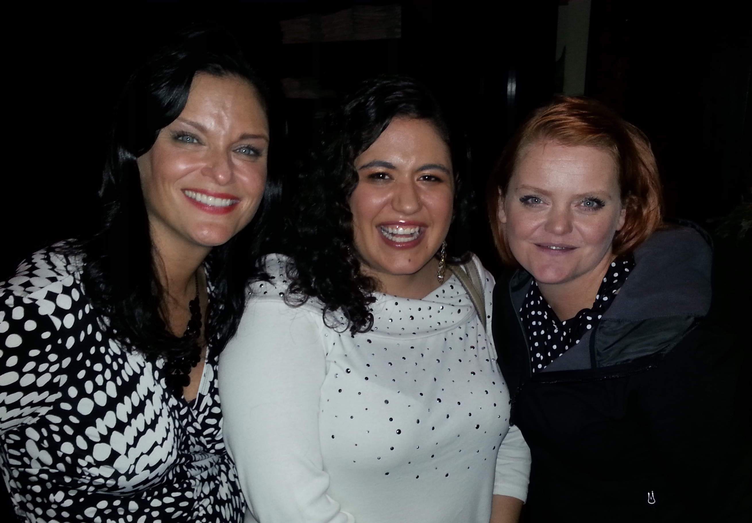 Becki Dennis at an Imagine Magazine Party with Erica McDermott and Melissa McMeekin.