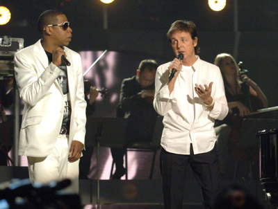 Paul McCartney and Jay Z at event of The 48th Annual Grammy Awards (2006)