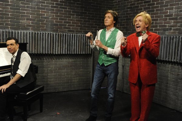 Still of Martin Short, Paul McCartney and Fred Armisen in Saturday Night Live (1975)