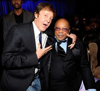 Quincy Jones and Paul McCartney