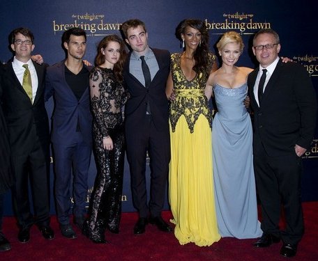 Cast and Crew at London Premier - Twilight Saga Breaking Dawn PT 2