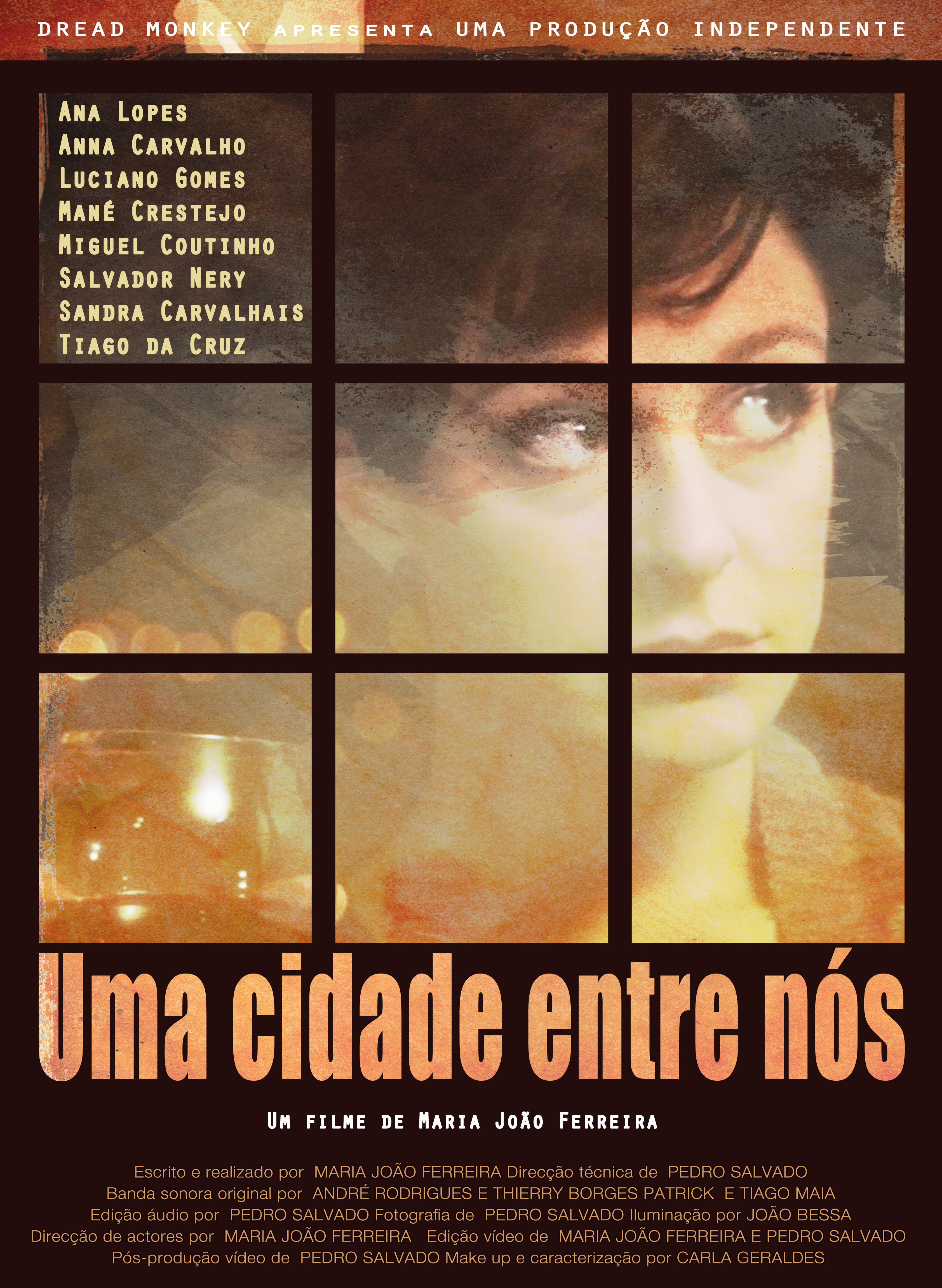 Still of Tiago da Cruz, Salvador Nery, Ana Lopes, Thierry Borges, Anna Carvalho, Miguel Coutrinho, Sandra Carvalhais, Maria João Ferreira, Pedro Salvado, Luciano Gomes, Mané Crestejo, André Rodrigues and Tiago Maia in Uma Cidade Entre Nós (2015)