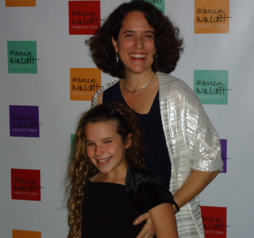 Leila Jean Davis with Marti Davis (Mom & PoniTV producer)at the Premiere of 'The Way of Glass' directed by Daniel Berg, Indiescreen Cinema, NYC