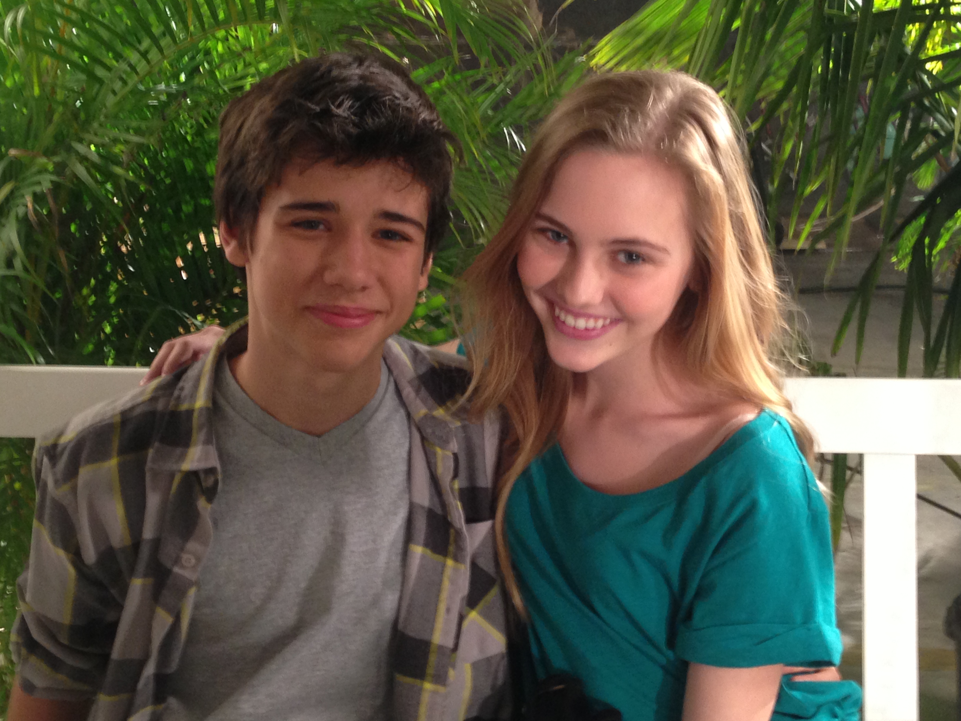 Ella Wahlestedt and Uriah Shelton on The Glades