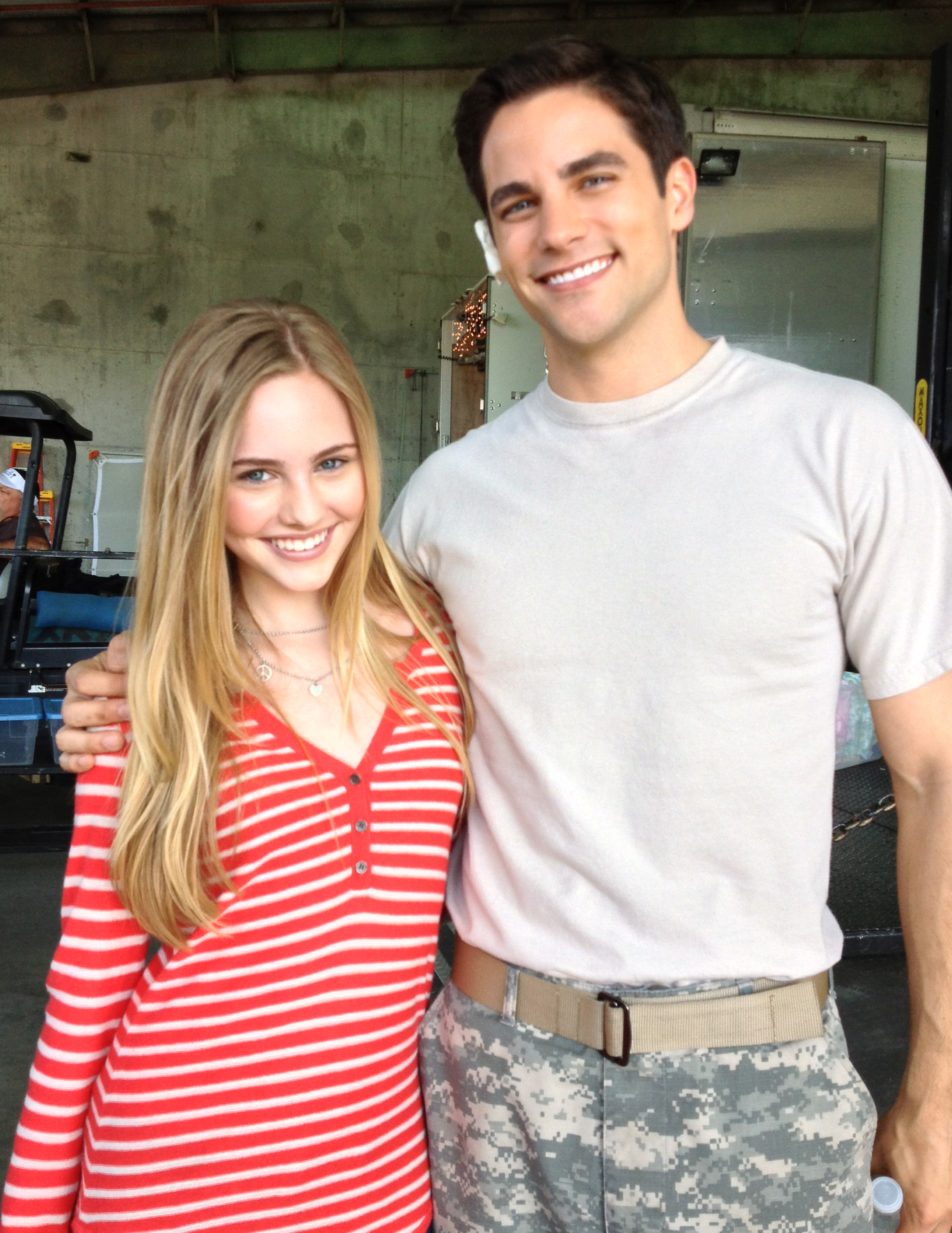 Ella Wahlestedt and Brant Daugherty