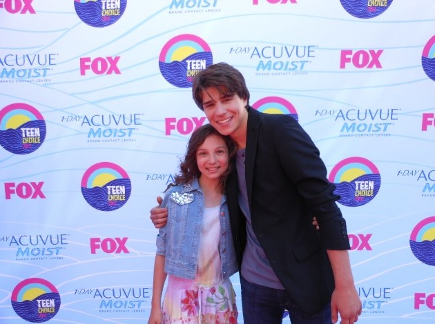 Stephanie Katherine Grant and Michael Grant, at Teen Choice Awards.