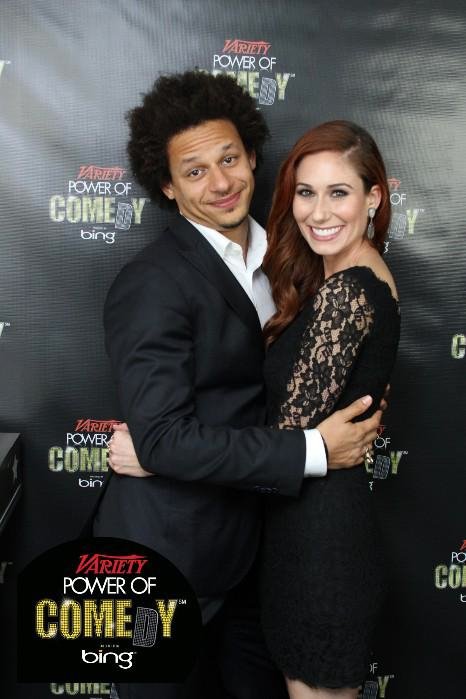 Jessica Blair Herman and Eric Andre arrive at Variety's 3rd Annual Power Of Comedy Event Benefiting The Noreen Fraser Foundation at Avalon, Hollywood, California on November 17, 2012