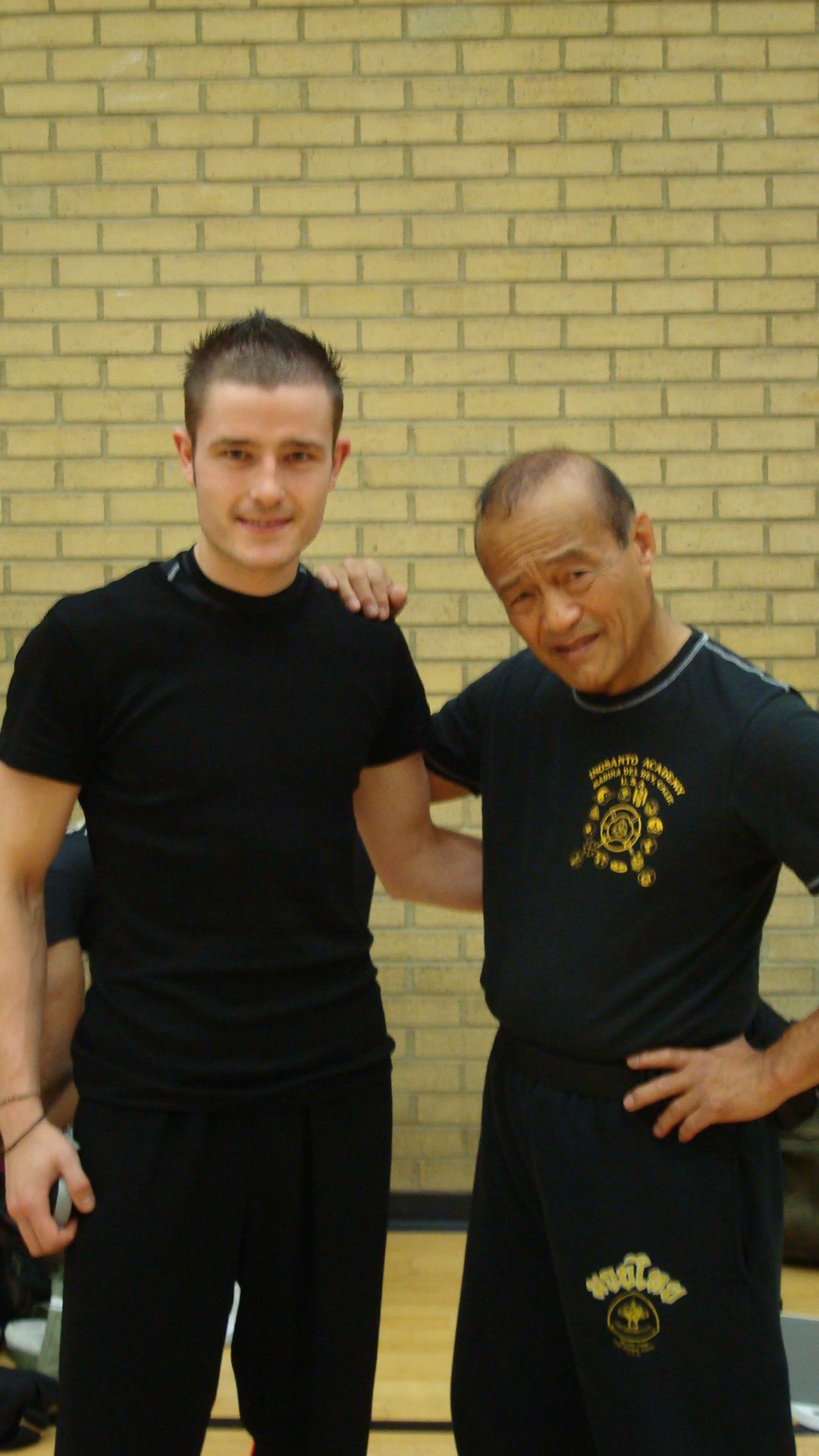 With Guru Inosanto