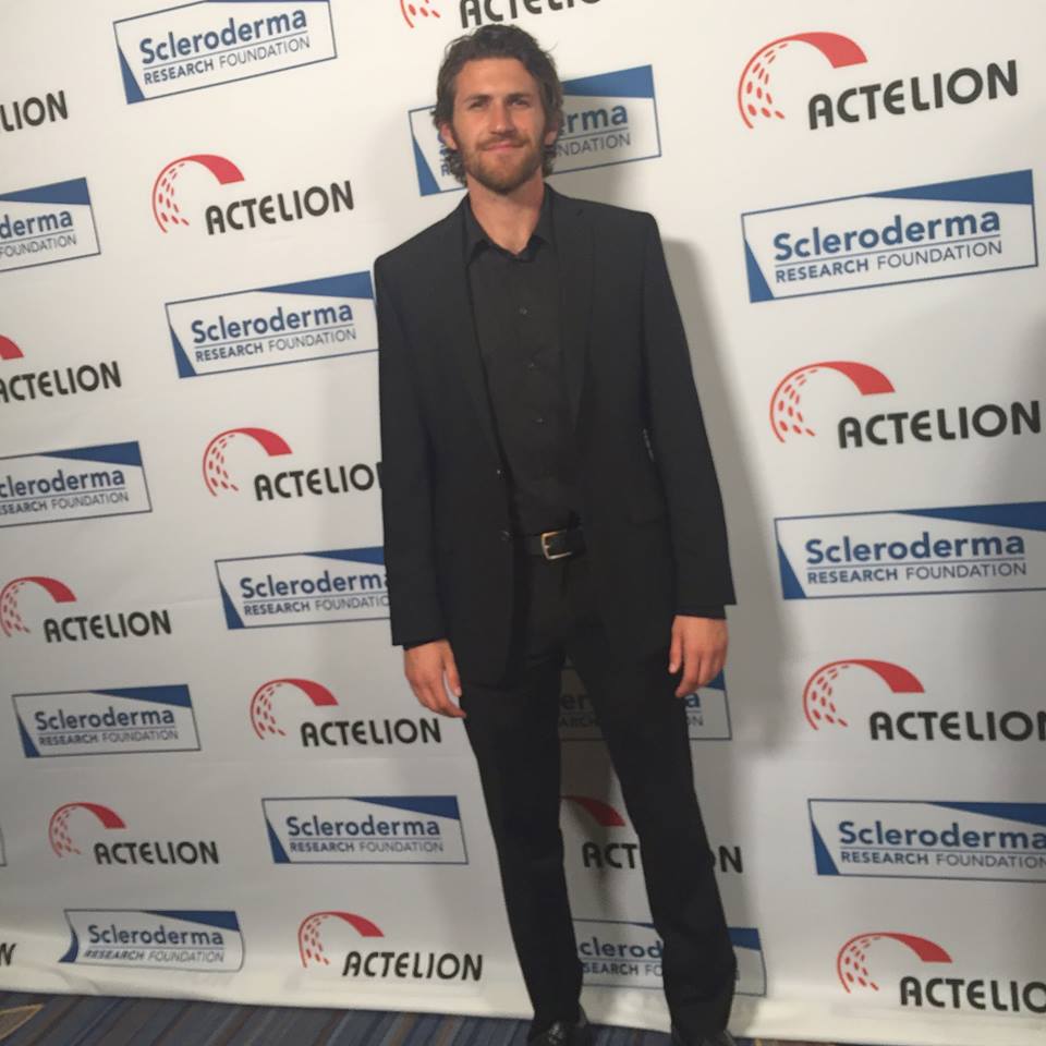 Joshua Turek at 2015 Cool Comedy, Hot Cuisine event for Scleroderma Research Foundation