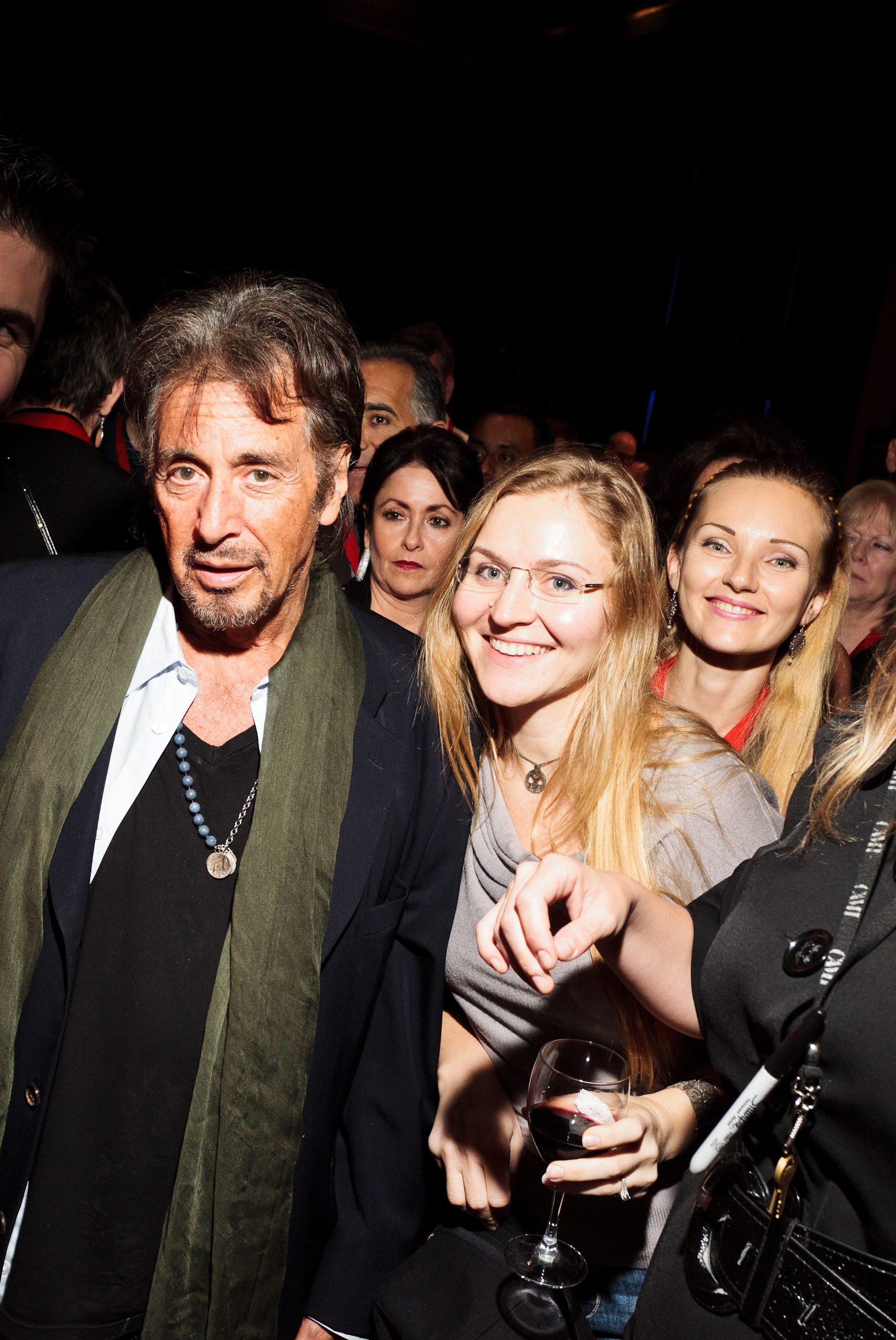 Actor and Director Al Pacino and Director Natasha Fissiak