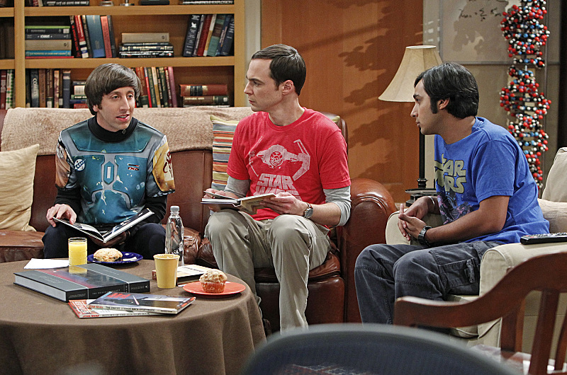 Still of Simon Helberg, Jim Parsons and Kunal Nayyar in Didziojo sprogimo teorija (2007)