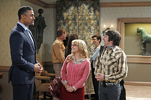 Still of Rick Fox, Simon Helberg and Melissa Rauch in Didziojo sprogimo teorija (2007)