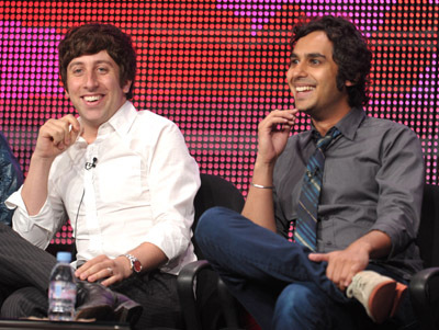 Simon Helberg and Kunal Nayyar