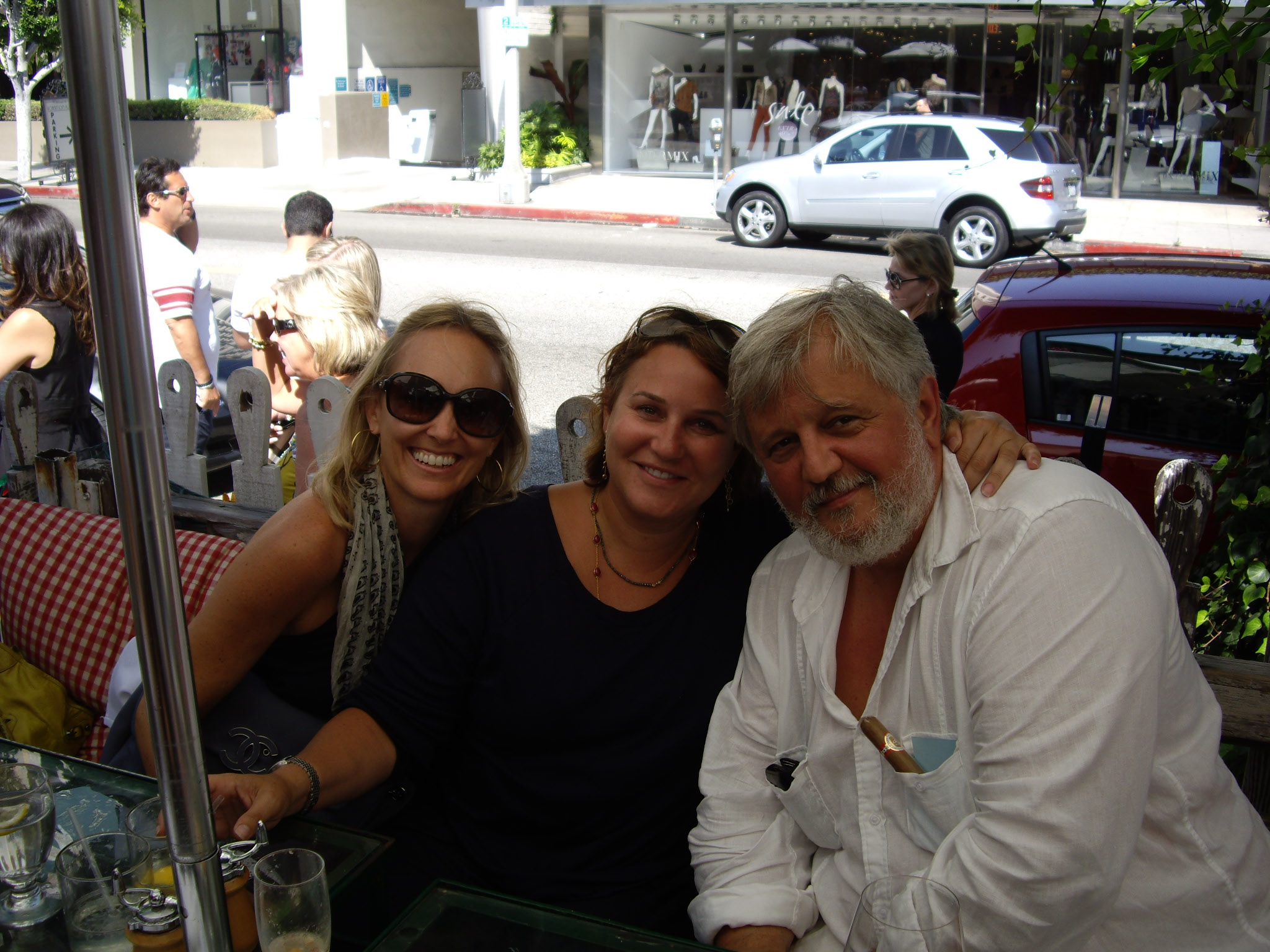 Gina Greblo with Andrea Schnitzer and Peter 