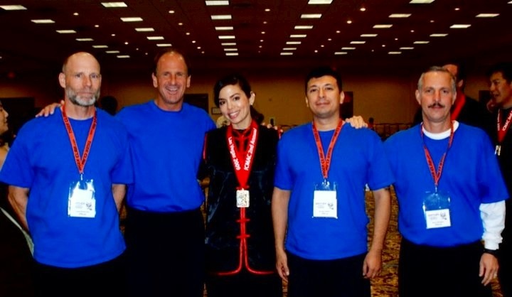 The Official Judges from the Gold Medal Tai Chi Fighting match @ the International Chinese Martial Arts Competition in Nevada.