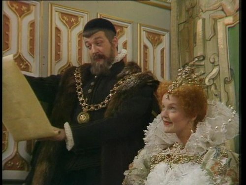 Still of Stephen Fry and Miranda Richardson in Black-Adder II (1986)