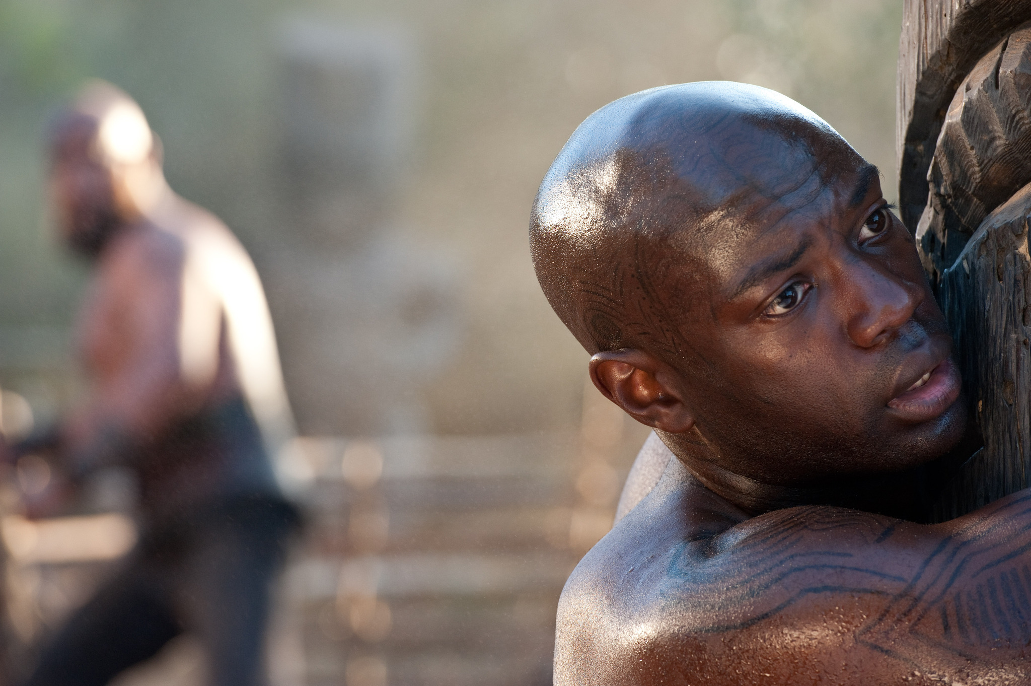 Still of David Gyasi in Debesu zemelapis (2012)