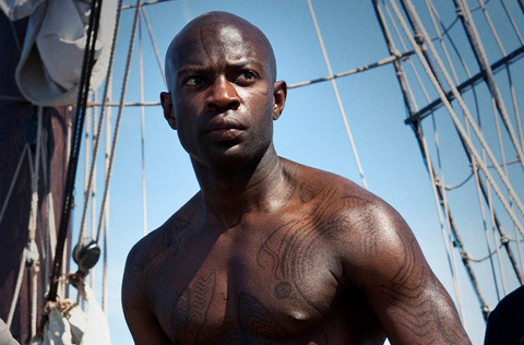 Still of David Gyasi in Debesu zemelapis (2012)