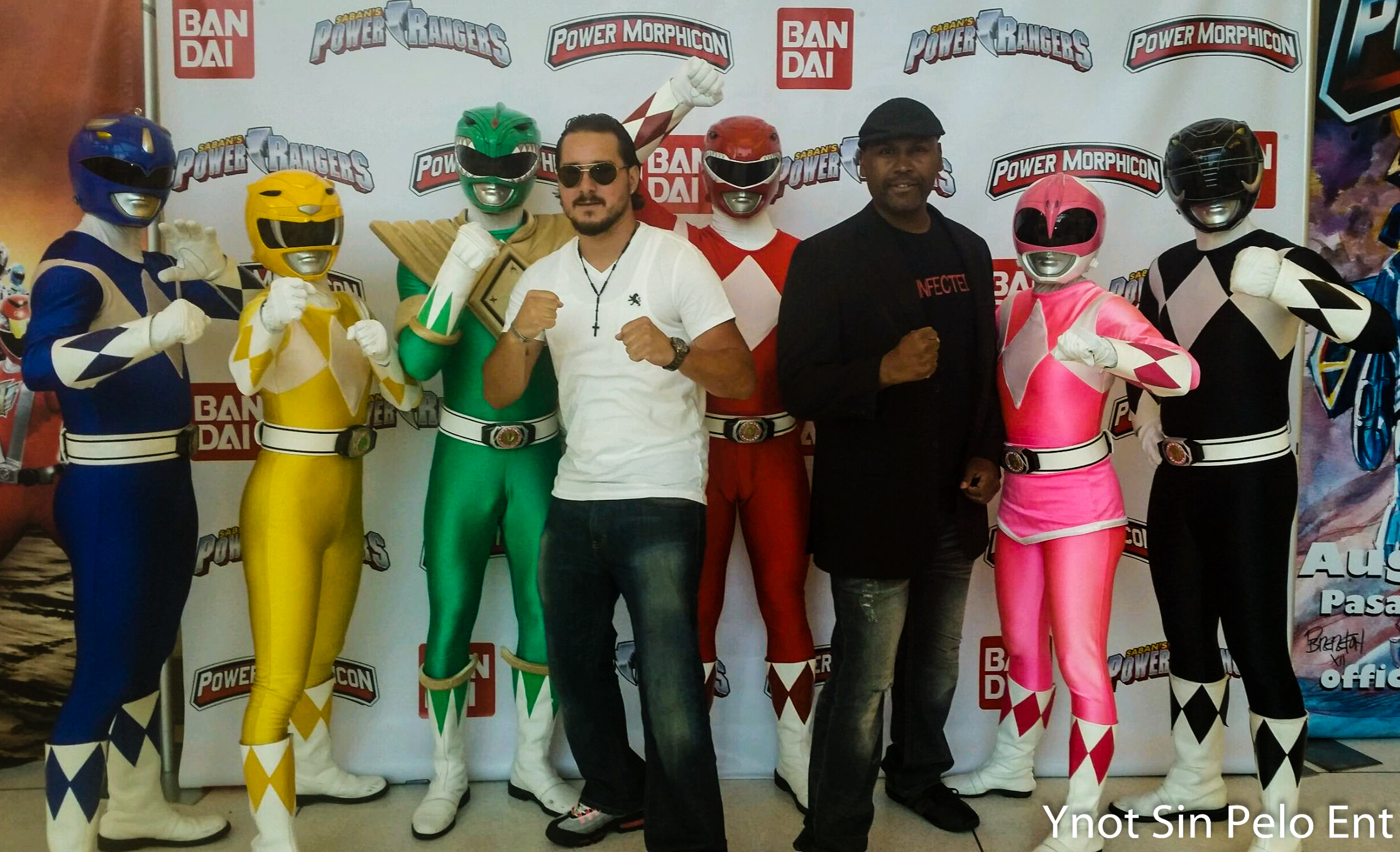 At Power Morphcon for 