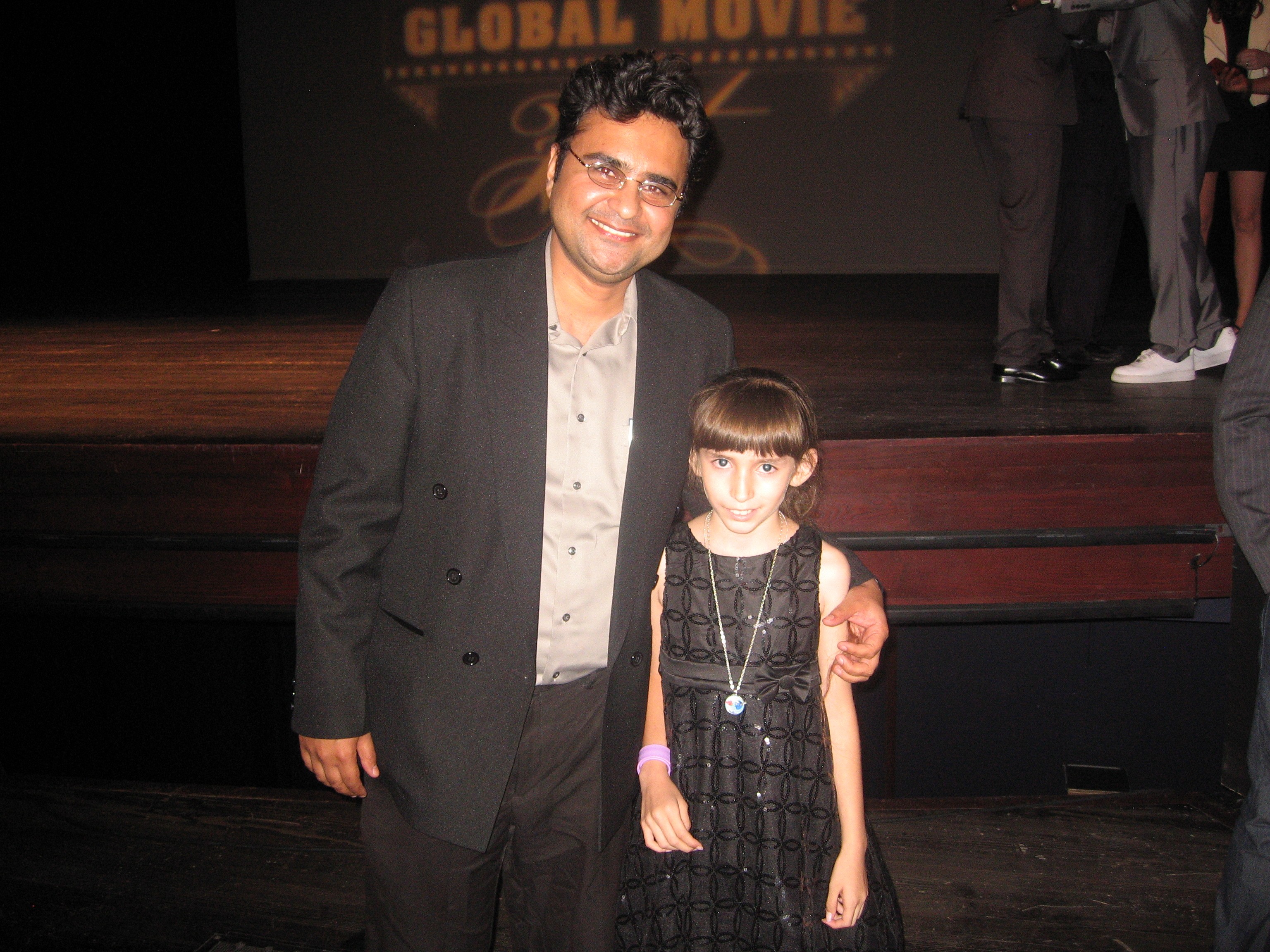Natalie Miranda & Director Param Gill at the premiere of 