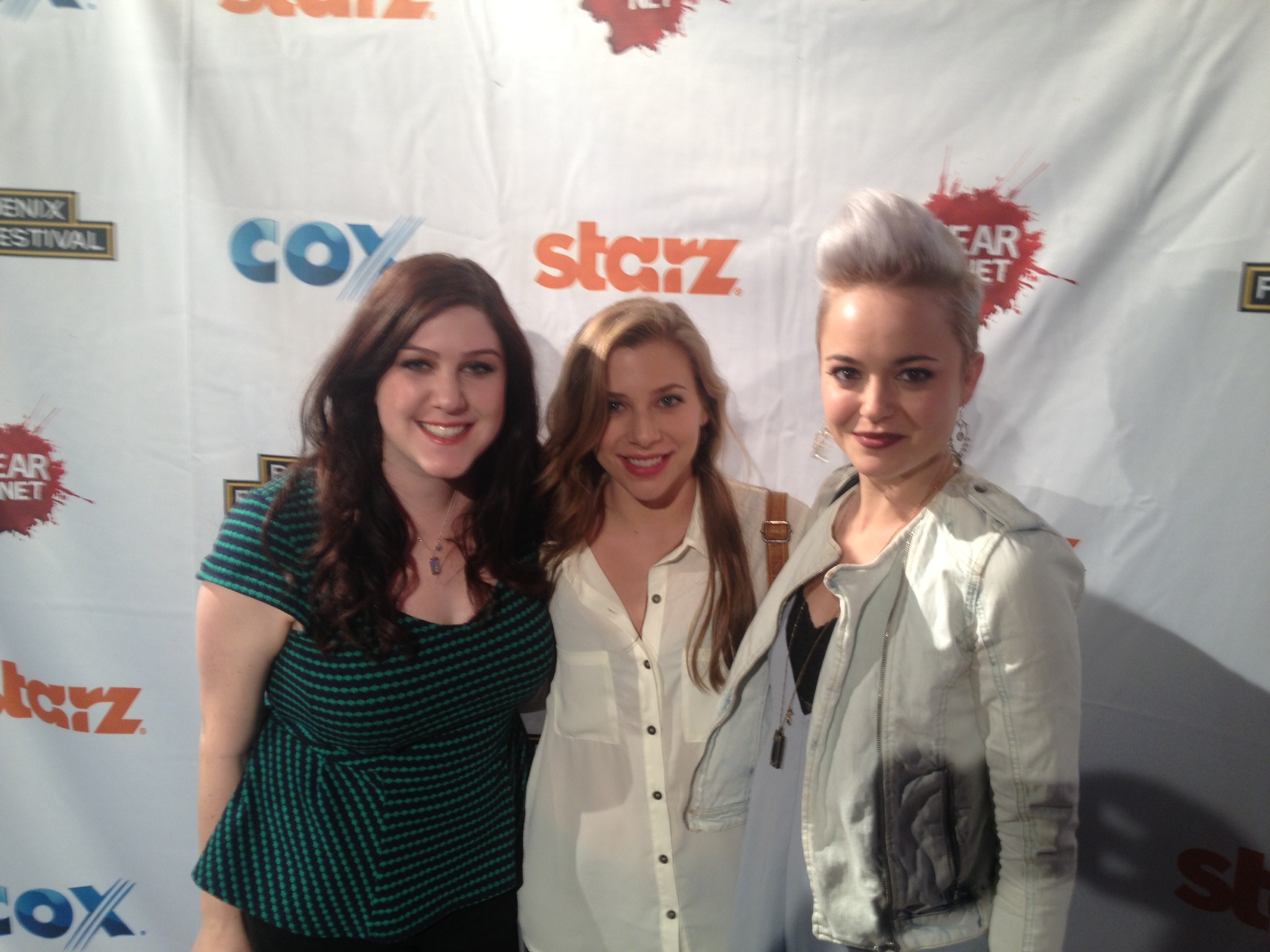 Nora Jobling, Skyler Day, and Stacey Danger at the premiere of Channeling, Phoenix Film Fest 2013