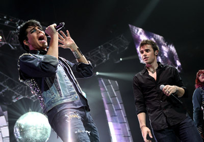 Adam Lambert and Kris Allen