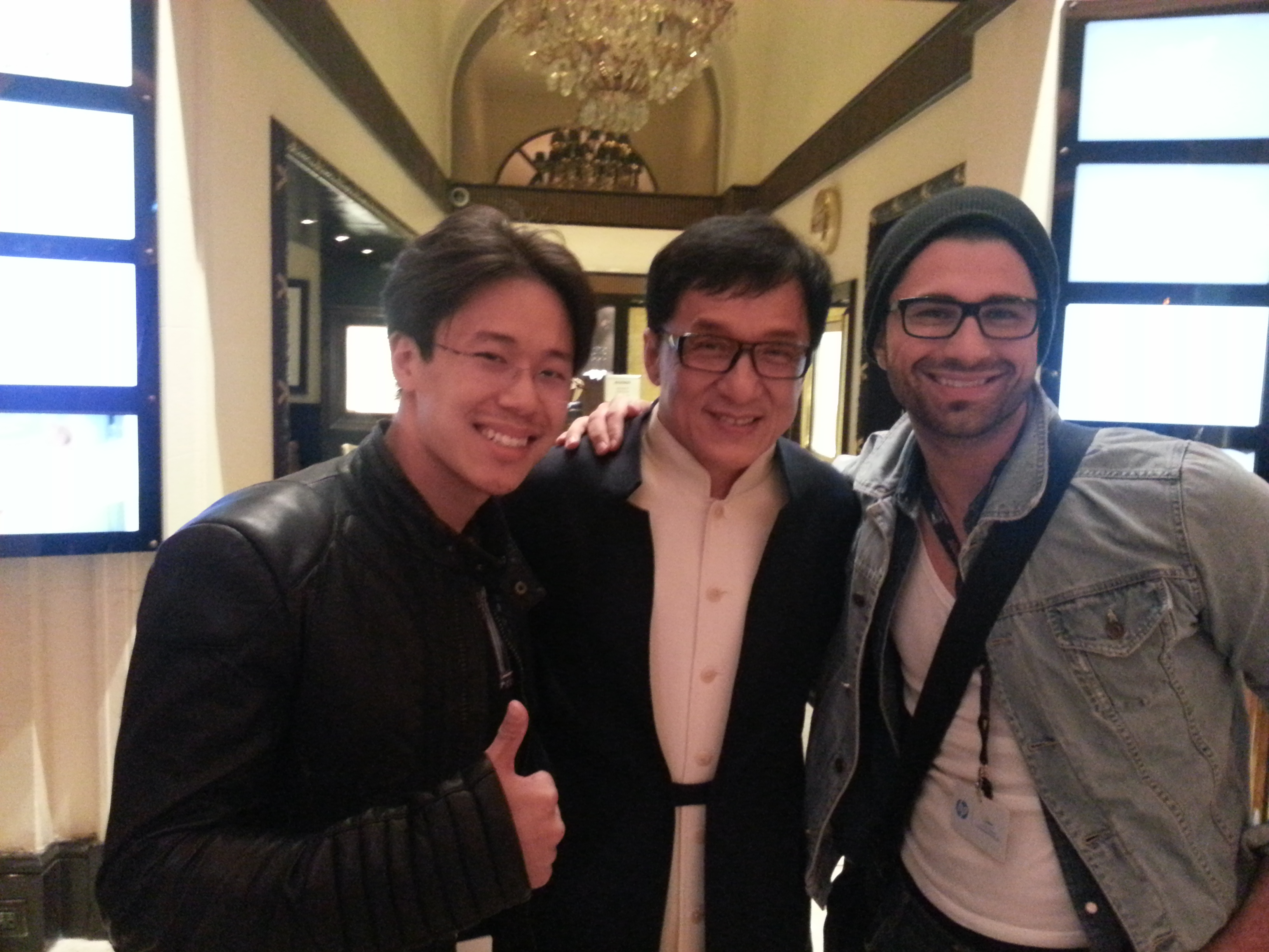 Cha-Lee Yoon, Jackie Chan & Can Aydin