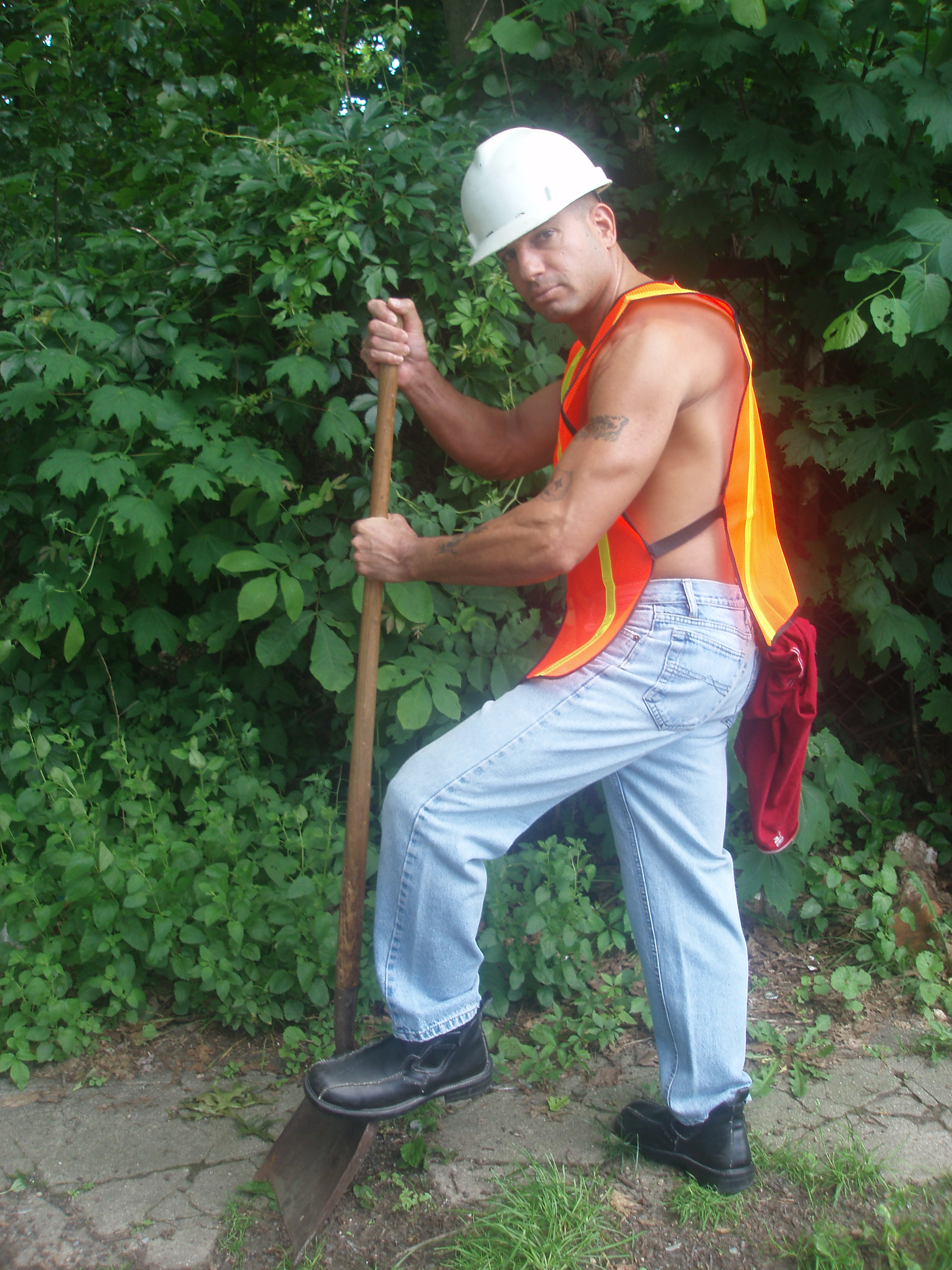 i have my own construction worker uniform