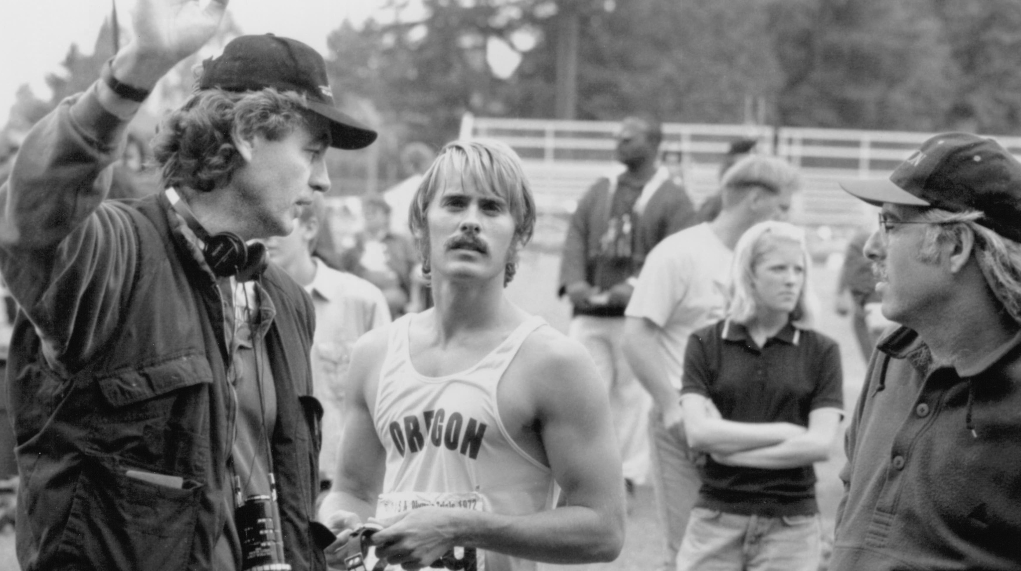 Still of Jared Leto, Peter Gilbert and Steve James in Prefontaine (1997)