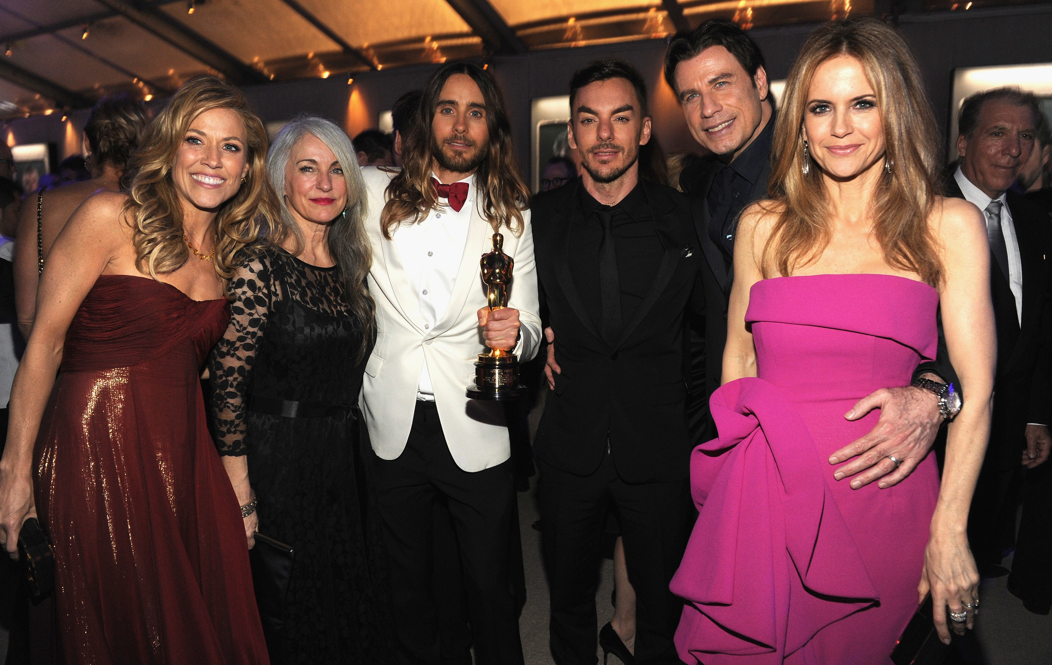 John Travolta, Kelly Preston, Jared Leto, Sheryl Crow and Constance Leto